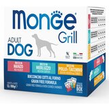 Monge grill dog mix sos za pse - govedina, riba i piletina 12x100g Cene