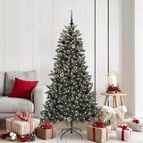  Umjetno božićno drvce Zelena 180 cm PVC, Plastika i Čelik | shoptok.hr