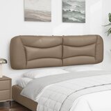 Jastuk za uzglavlje Hvar boja cappuccina 180 cm od umjetne kože | shoptok.hr
