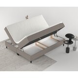 Maison de Rêve Rjava boxspring postelja s prostorom za shranjevanje 160x200 cm Malte – | Shoptok.si