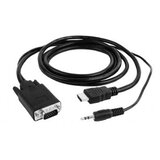 GEMBIRD EUROPE§Port:VGA Kabl§Port:HDMI Kabl§Port na kablu:3.5mm Audio Jack HDMI adapter kabal GEMBIRD A-HDMI-VGA-03-10 HDMI to VGA, 3m, adapter + audio Cijene