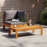 vidaXL 2-dijelni set vrtnih sofa s jastucima masivno bagremovo drvo Cijene