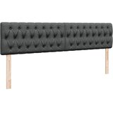  Otomanski krevet s madracem tamnosivi 200x200 cm od tkanine | shoptok.hr