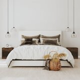  Noćni ormarići s ladicom 2 kom boja dimljenog hrasta | shoptok.hr