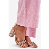 S. BARSKI Transparent Heeled Sandals D&A | shoptok.hr