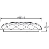 Philips LED prigušiva plafonska lampa TOBA LED/23W/230V 2700-6500K + daljinski upravljač | Eponuda.com