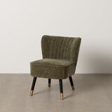 Ixia Zelena fotelja od šenila Glam – | shoptok.hr