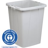 Durable Zbiralnik odpadkov DURABIN® ECO, prostornina 90 l, VxŠxG 610 x 520 x 490 mm, črne barve | Shoptok.si