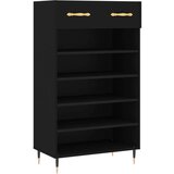  Omarica za čevlje črna 60x35x105 cm inženirski les, (20796033) | Shoptok.si