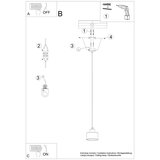  Visilica SAVAR 1 crna | shoptok.hr
