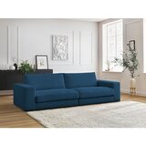Bobochic Paris Tamno plava sofa od samta 274 cm Leonard – | shoptok.hr