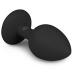EASYTOYS ANAL Diamond Čep Small - Crn | shoptok.hr