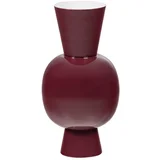 Bordo metalna vaza (visina 38 cm) Auri –