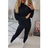 Kesi Alpaca sweater set two-piece black | shoptok.hr
