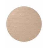 Elle Decoration Ročno tkana volnena okrogla preproga v naravni barvi ø 160 cm Puristic Knots – | Shoptok.si
