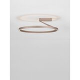 Nova Luce Aluminijasta LED zatemnitvena stropna svetilka v rožnato zlati Tilia – | Shoptok.si