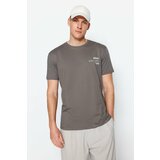Trendyol T-Shirt - Gray - Regular fit Cene
