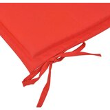 Jastuk za vrtnu klupu crveni 100 x 50 x 3 cm od tkanine Oxford | shoptok.hr