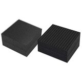 INF Črna Kvadratna Samolepilna Velcro Trak 50x50mm - 20 Parov, (5000078747) | Shoptok.si