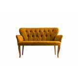Atelier Del Sofa sofa dvosed paris walnut wooden mustard Cene