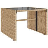  4-dijelni set vrtnih sofa s jastucima bež od poliratana | shoptok.hr