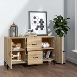  Komoda boja hrasta sonome 100x36x60 cm od konstruiranog drva | shoptok.hr