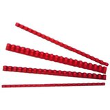 Klipko Spirale PVC, 6 mm, Crvena Cijene