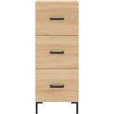  Visoka komoda hrasta sonome 34 5x34x180cm od konstruiranog drva | shoptok.hr