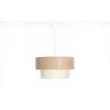  Luster na sajli DUO 1xE27/60W/230V prečnik 40 cm bež/krem | Eponuda.com