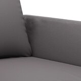  Fotelja siva 60 cm od umjetne kože | Eponuda.com