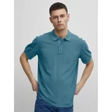 Blend Polo majica 20715297 Modra Regular Fit