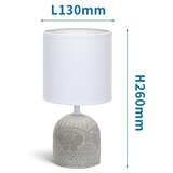 Aigostar Stona lampa 1xE14/40W/230V siva/bela | Eponuda.com