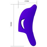 Pretty Love Delfin - Silikonski vibrator za prst | Eponuda.com