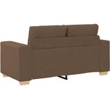  Dvosjed Smeđi 160x77x82 cm Tkanina | shoptok.hr