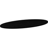 vidaXL Stolna ploča tamnosmeđa 100x50x2 cm ovalna masivna hrastovina | shoptok.hr