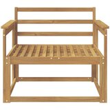  Srednja sofa za van Čvrsto drvo akacije Bijela | shoptok.hr