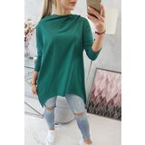 Kesi Sweatshirt with a print of wings green | Shoptok.si