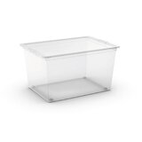 Keter Prozoren zaboj za shranjevanje C-BOX XL s pokrovom (50 l, 30,5 x 38,5 x 55 cm, s kolesci) Cene