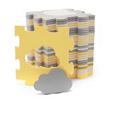 Kinderkraft puzzle LUNO oblici, žute | shoptok.hr