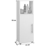 MID.YOU Spodnja Omarica Flandu, Bela | Shoptok.si