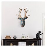 Wallity zidna dekoracija Deer, 26x38x17cm, Zlatna boja | ePonuda.com