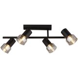 Rabalux plafonska spot lampa Hatice, 4xE14, Crna | ePonuda.com