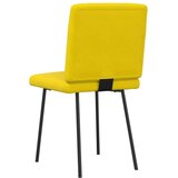  Jedilni stoli 4 kosi rumen žamet, (21828315) | Shoptok.si