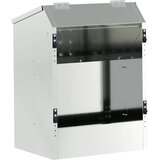 Hranilica za zečeve Srebrno 64.5 x 25.5 x 45.5 cm Cinkani čelik | Eponuda.com