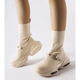 Gemre Ivana cream sock boots | shoptok.hr