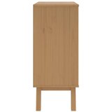  Ladičar OLDEN bijelo-smeđi od masivne borovine | shoptok.hr