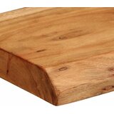  Zidne police 2 kom 30x20x3,5 cm od masivnog bagremovog drva | shoptok.hr