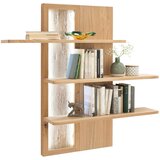 Livetastic STENSKI REGAL 121/26/115 cm barve hrasta Cene