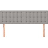  Uzglavlja 2 kom svjetlosiva 72 x 5 x 78/88 cm od tkanine | shoptok.hr