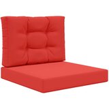  Zunanja blazina za kavč 2 pcs Rdeča Poliester, (5000202455) | Shoptok.si